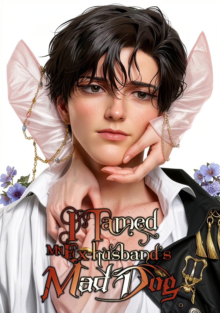 'I Tamed My Ex-husband’s Mad Dog manhwa cover on a Kindle device'