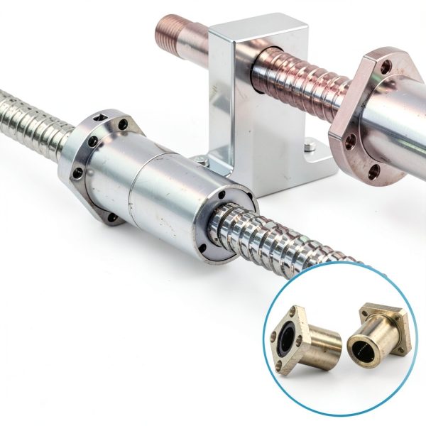 PATIKIL Linear Bearing 20mm Silver LMK20UU-4