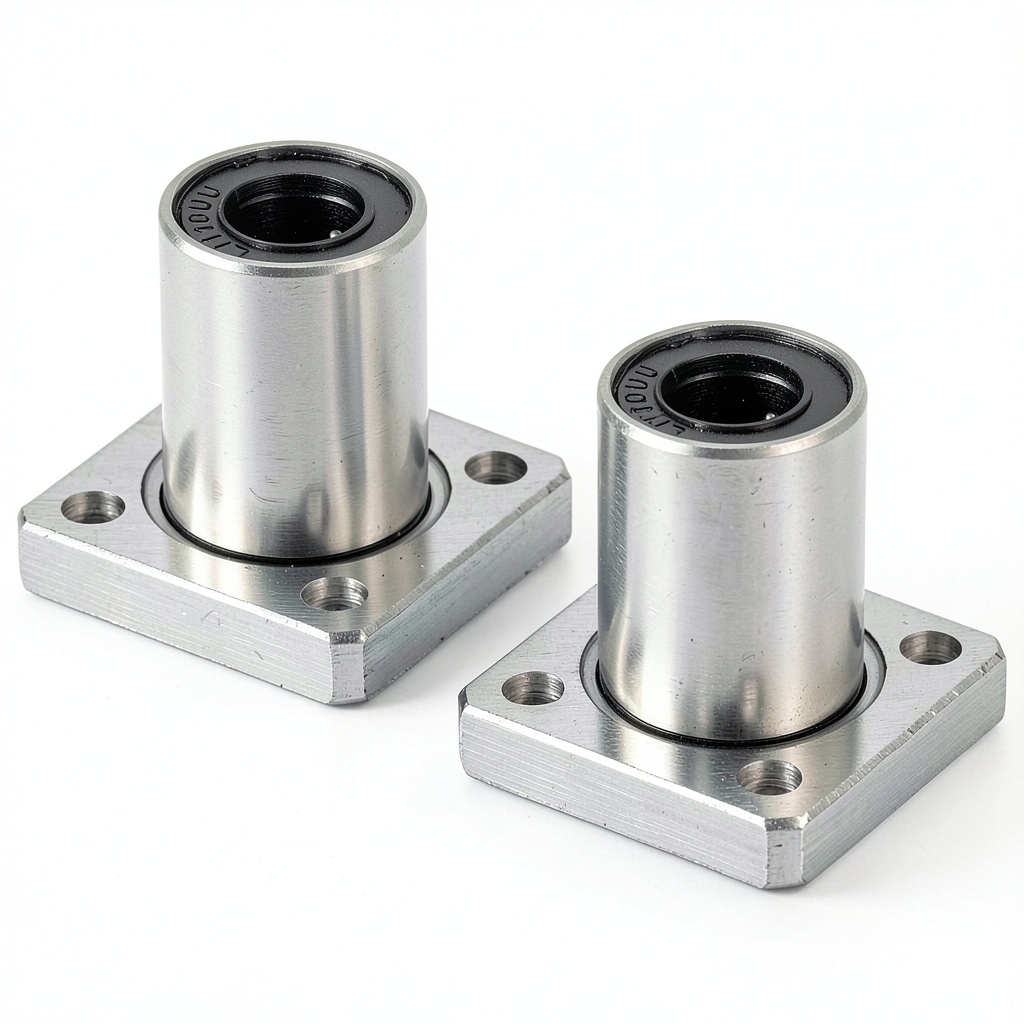PATIKIL linear ball bearing installed on a CNC machine shaft
