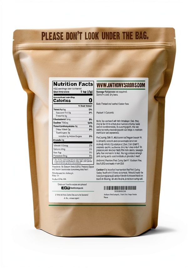 Anthony's Pink Salt Gluten Free Curing Meat Preserving-1