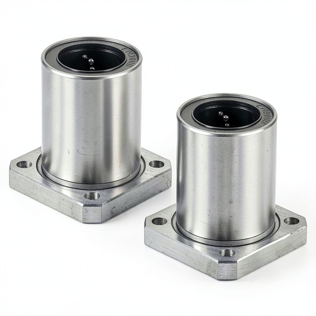 Installing PATIKIL Linear Ball Bearings Steel Smooth Motion Industrial on a wooden desk