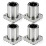 PATIKIL Linear Bearing 20mm Silver LMK20UU-0