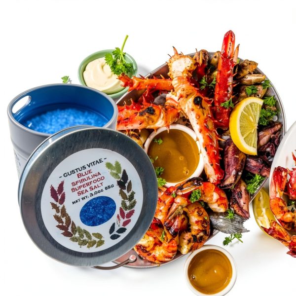 Spicy Smoked Sea Salt Gustus Vitae Infused Natural Seasoning-1