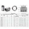 Linear Ball Bearings Nickel Plated HiPicco LM25UU-2
