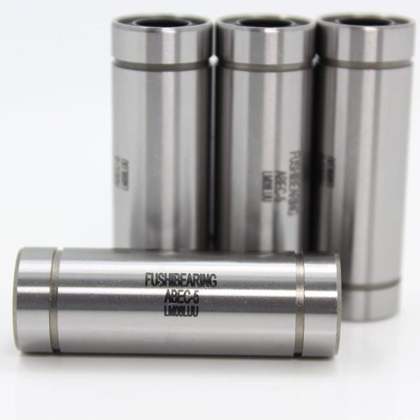 FUSHIBEARING LM8LUU 8mm x 15mm Linear Ball Bearing 4‑Piece Set-1