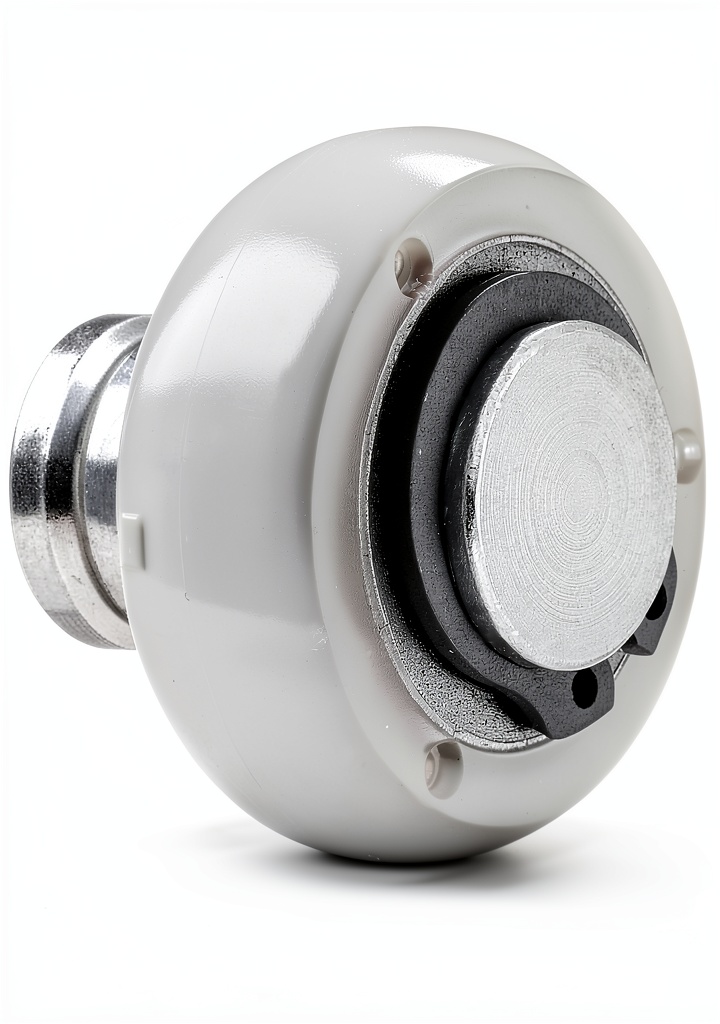 Installing Top Notch Track Runner Bearing 20303034 – Compact 3.1x2.5x0.5in Steel on a workshop bench
