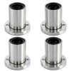 FOCMKEAS Linear Roller Bearing LMF12UU 12x21x30mm Carbon Steel-0