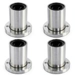 FOCMKEAS Linear Roller Bearing LMF12UU 12x21x30mm Carbon Steel-0