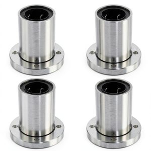 FOCMKEAS Linear Roller Bearing LMF12UU 12x21x30mm Carbon Steel-0