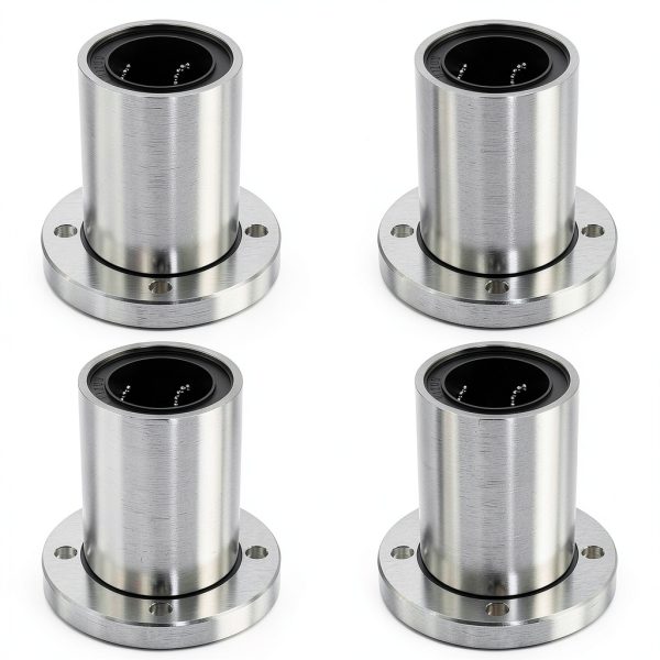 FOCMKEAS Linear Roller Bearing LMF12UU 12x21x30mm Carbon Steel-0