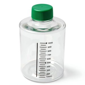 Celltreat 229582 1,000mL Roller Bottle Sterile Nonvented Cap, Printed-0