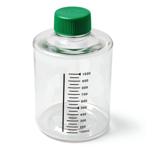 Celltreat 229582 1,000mL Roller Bottle Sterile Nonvented Cap, Printed-0