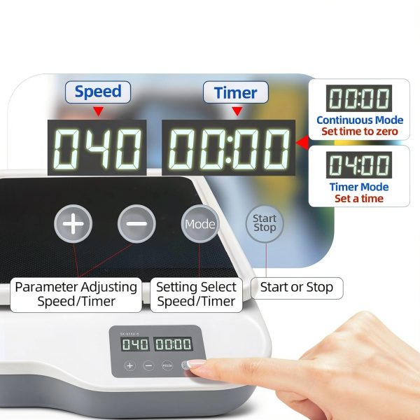 Digital Lab Orbital Shaker Xin Tester 40 200 RPM LCD Continuous Mode-2