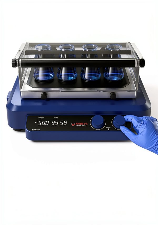 Orbital Shaker FOUR ES SCIENTIFIC 20-500 RPM with 7.5 KG Load-4