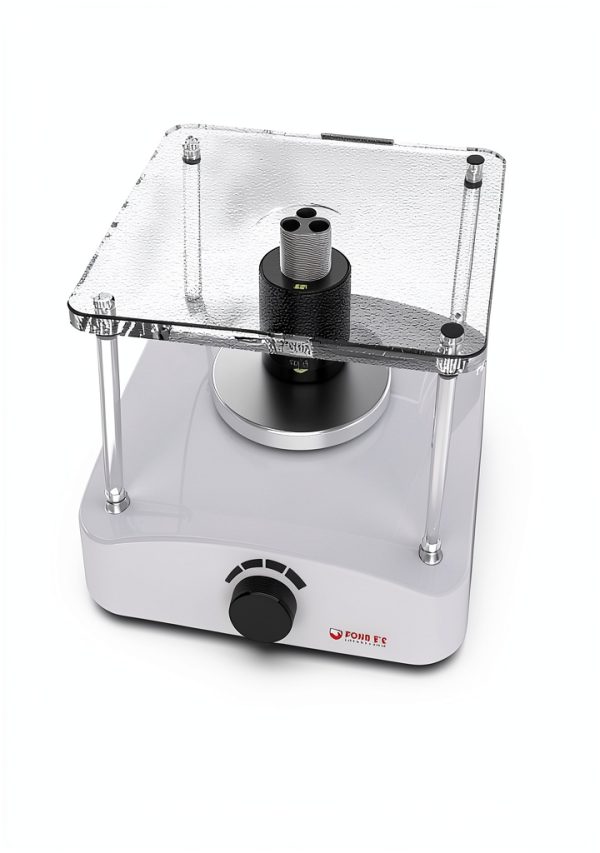 FOUR E'S SCIENTIFIC Lab Shaker, 3D Shaker Compact Rotator Shaker with Adjustable Speed 0-100RPM, 0-8° Tilt Angle, Lab Shaker with Undulating 3D Motion, Non-Slip Mat, Max. Capacity 2KGS-5