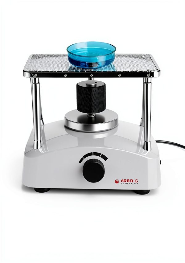 FOUR E'S SCIENTIFIC Lab Shaker, 3D Shaker Compact Rotator Shaker with Adjustable Speed 0-100RPM, 0-8° Tilt Angle, Lab Shaker with Undulating 3D Motion, Non-Slip Mat, Max. Capacity 2KGS-2