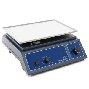 Orbital Shaker, 0-210R/Min Adjustable Speed, 12.4 x 8.58" Plate Size, 2.2lbs Capacity, Lab Oscillator with Timer, Laboratory Orbital Rotator Shaker for Chemical-0