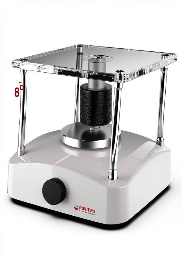 FOUR E'S SCIENTIFIC Lab Shaker, 3D Shaker Compact Rotator Shaker with Adjustable Speed 0-100RPM, 0-8° Tilt Angle, Lab Shaker with Undulating 3D Motion, Non-Slip Mat, Max. Capacity 2KGS-1
