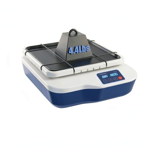 Lab Orbital Shaker, 40-200RPM Digital Orbital Shaker, Continuous and Timed Mode for School Laboratory, 10.5"x10.5" Plate Size Orbit Diameter 20mm, Capacity 4.4LB-5