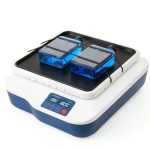 Lab Orbital Shaker, 40-200RPM Digital Orbital Shaker, Continuous and Timed Mode for School Laboratory, 10.5"x10.5" Plate Size Orbit Diameter 20mm, Capacity 4.4LB-0