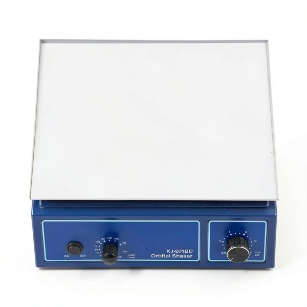Orbital Shaker, 0-210R/Min Adjustable Speed, 12.4 x 8.58" Plate Size, 2.2lbs Capacity, Lab Oscillator with Timer, Laboratory Orbital Rotator Shaker for Chemical-6