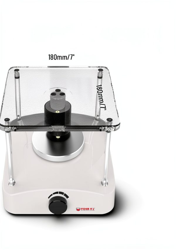 FOUR E'S SCIENTIFIC Lab Shaker, 3D Shaker Compact Rotator Shaker with Adjustable Speed 0-100RPM, 0-8° Tilt Angle, Lab Shaker with Undulating 3D Motion, Non-Slip Mat, Max. Capacity 2KGS-6